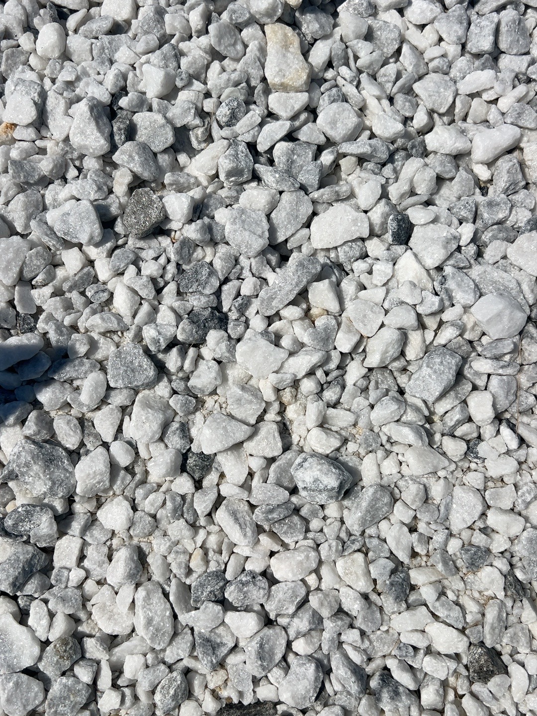 Marble Chip in the 1 to 2 inch size