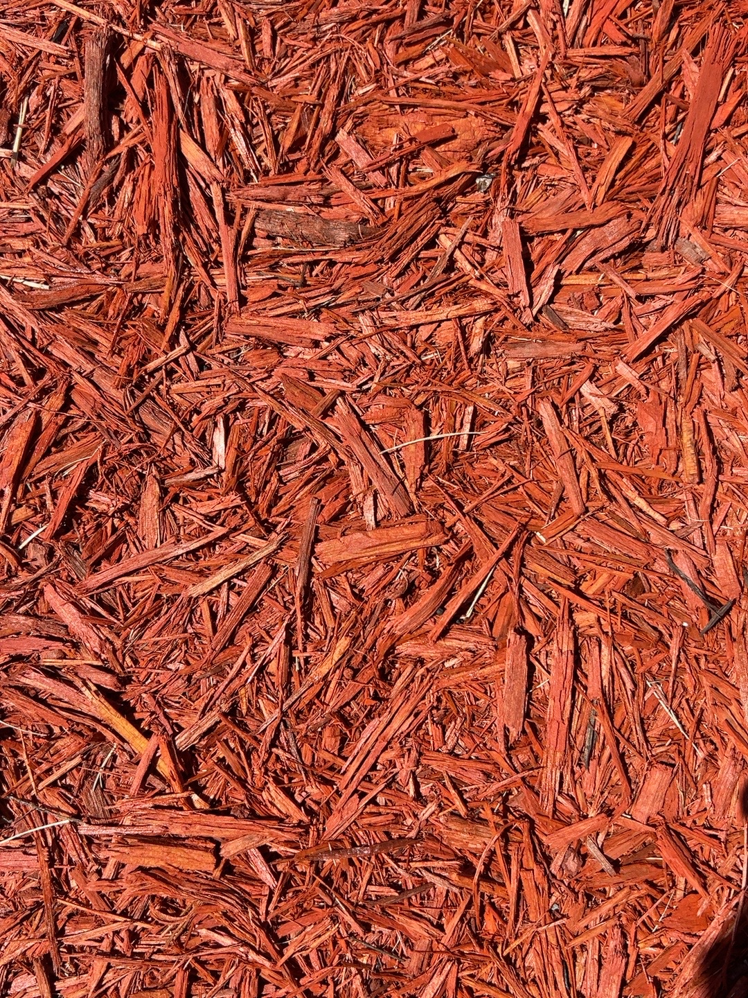 Red mulch