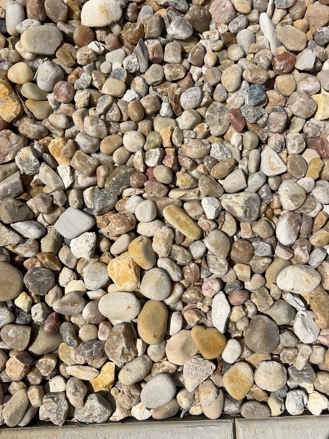 Virginia River Rock in the 1 to 3 inch size
